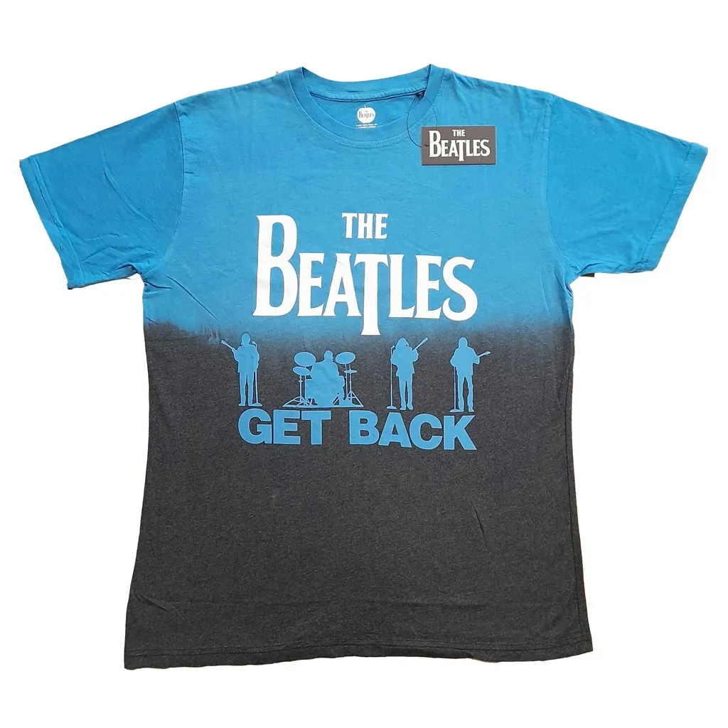 Album artwork for Unisex T-Shirt Get Back Dip Dye, Dye Wash by The Beatles