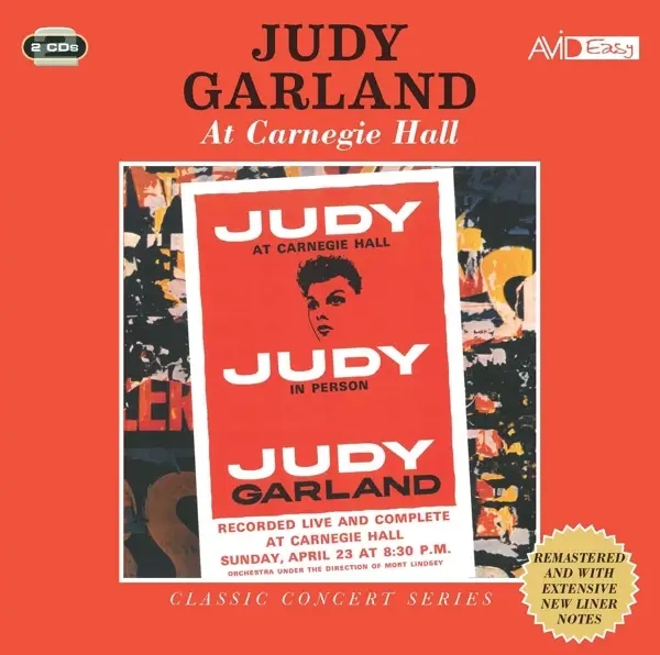 Album artwork for Classic Concert Series: Judy Garland At Carnegie H by Judy Garland