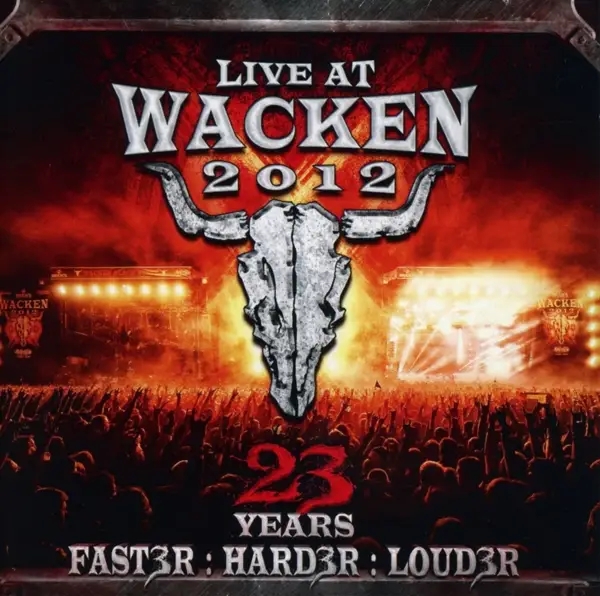 Album artwork for Live At Wacken 2012-23 Years by Various