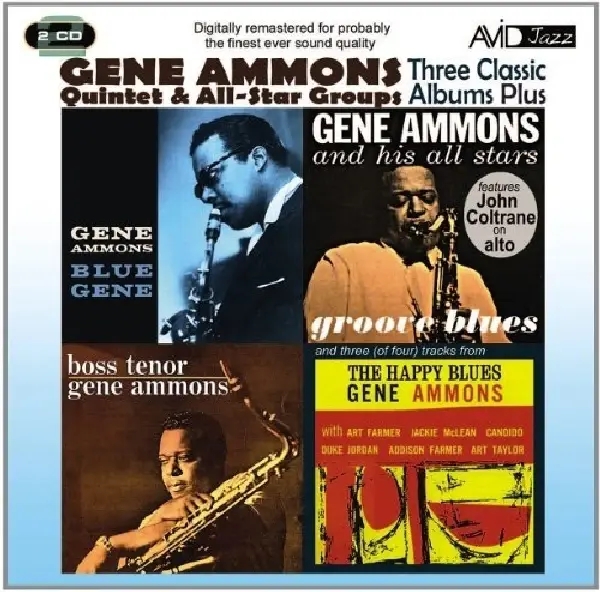 Album artwork for Three Classic Albums Plus by Gene Ammons