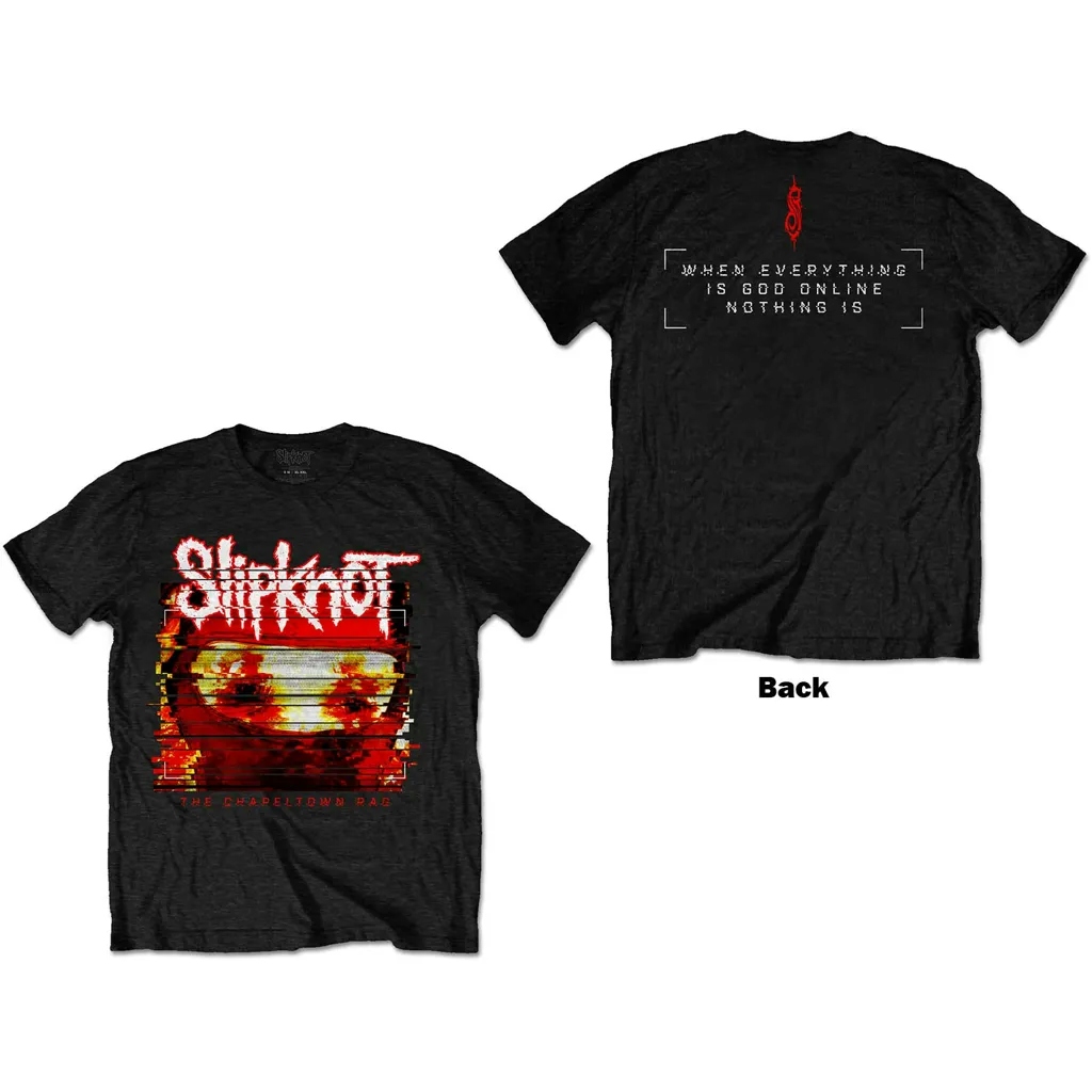 Album artwork for Unisex T-Shirt Chapeltown Rag Glitch Back Print by Slipknot