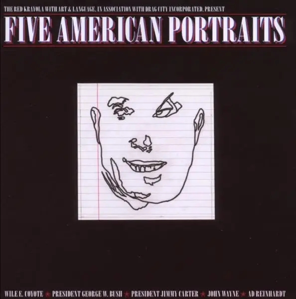 Album artwork for Five American Portraits by The Red Krayola