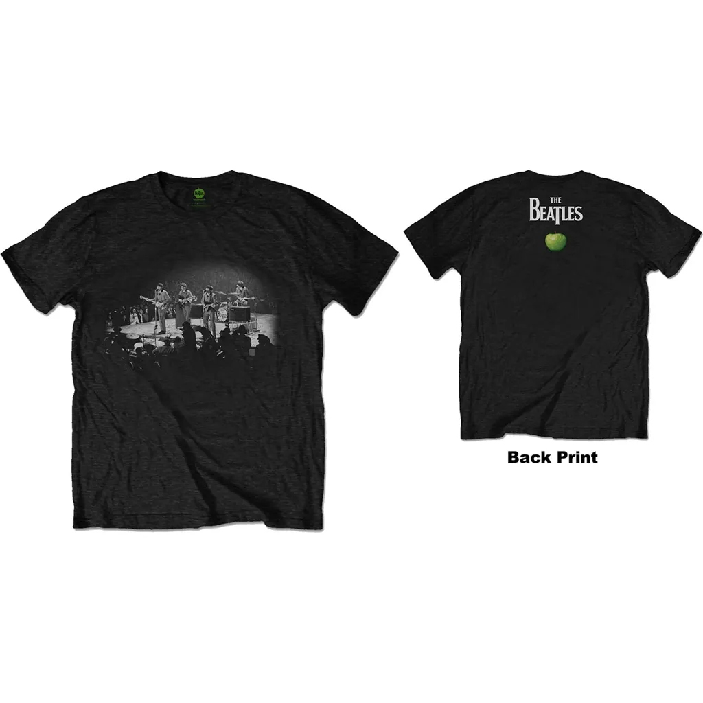 Album artwork for Unisex T-Shirt Live in DC Back Print by The Beatles