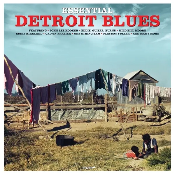 Album artwork for Essential Detroit Blues by Various