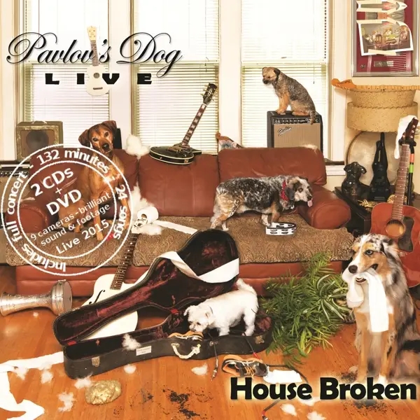 Album artwork for House Broken-Live 2015 by Pavlov's Dog