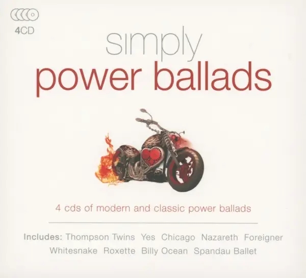 Album artwork for Simply Power Ballads by Various