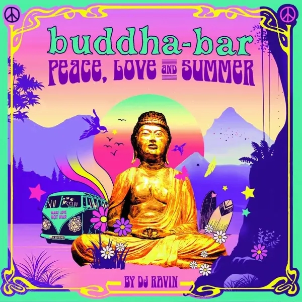 Album artwork for Peace,Love & Summer by Ravin/Buddha Bar Presents