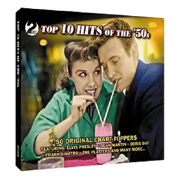 Album artwork for Top 10 Hits Of The 50's by Various