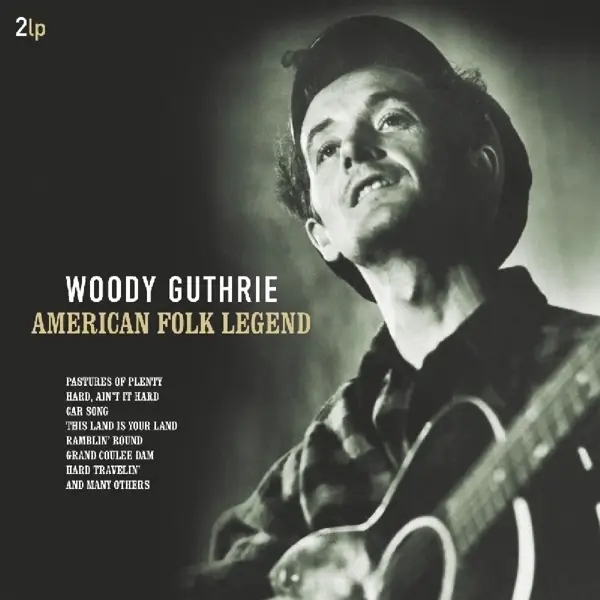 Album artwork for American Folk Legend by Woody Guthrie
