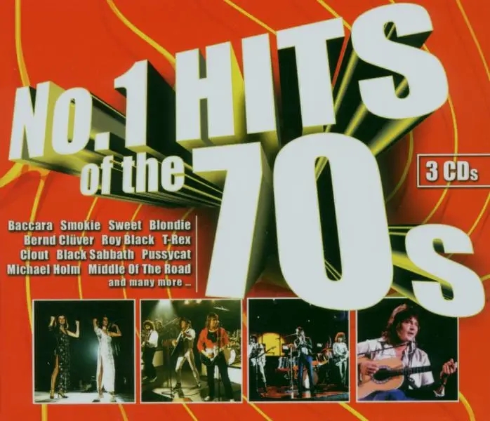 Album artwork for No.1 Hits Of The 70s by Various