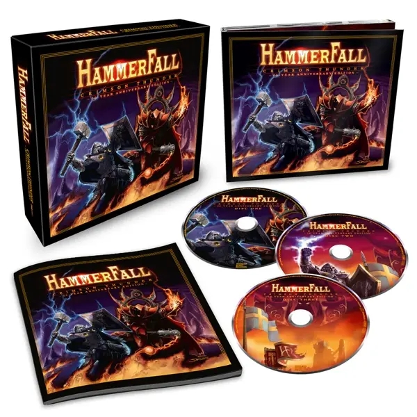 Album artwork for Crimson Thunder-20 Year Anniversary by Hammerfall