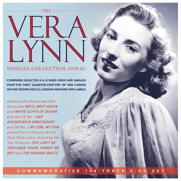 Album artwork for Vera Lynn Singles Collection 1936-62 by Vera Lynn