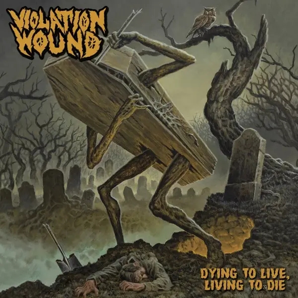 Album artwork for Dying To Live,Living To Die by Violation Wound