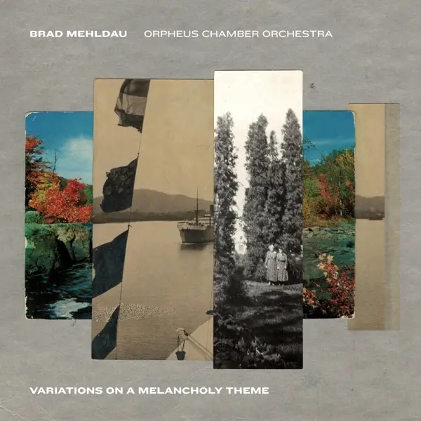 Album artwork for Variations on a Melancholy Theme by Brad And Orpheus Chamber Orchestra Mehldau