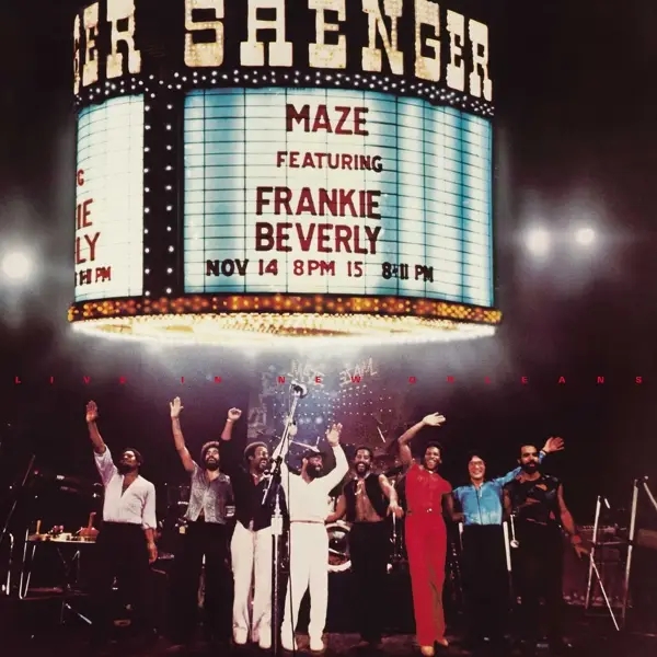 Album artwork for Live In New Orleans by Featuring Frankie Beverly Maze