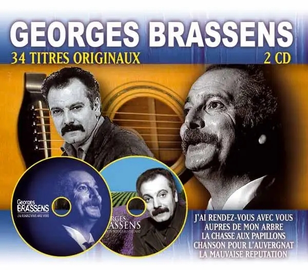 Album artwork for 34 Titres Originaux by Georges Brassens