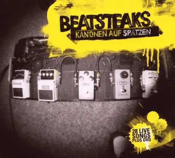Album artwork for Kanonen Auf Spatzen-28 Live Songs Plus DVD by Beatsteaks