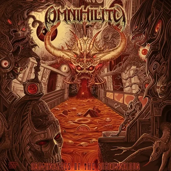 Album artwork for Deathscapes Of The Subconscious by Omnihility