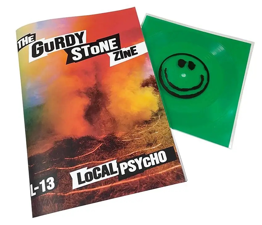 Album artwork for The Gurdy Stone Zine by Jem Finer