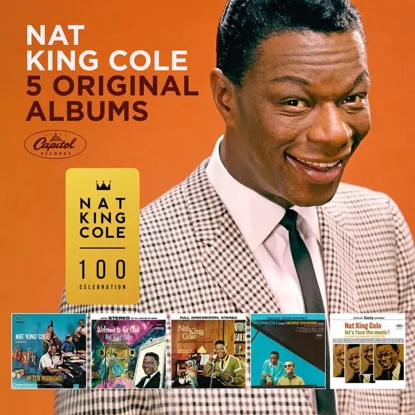 Album artwork for 5 Original Albums by Nat King Cole