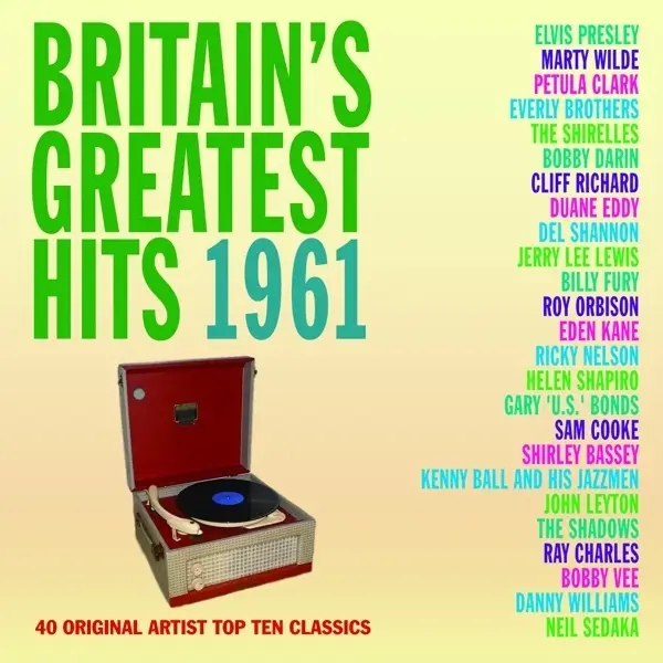Album artwork for Britains Greatest Hits 61 by Various