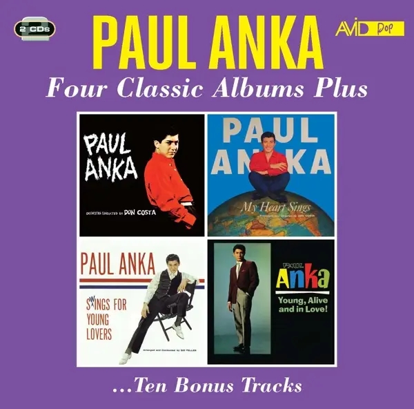 Album artwork for Four Classic Albums Plus by Paul Anka