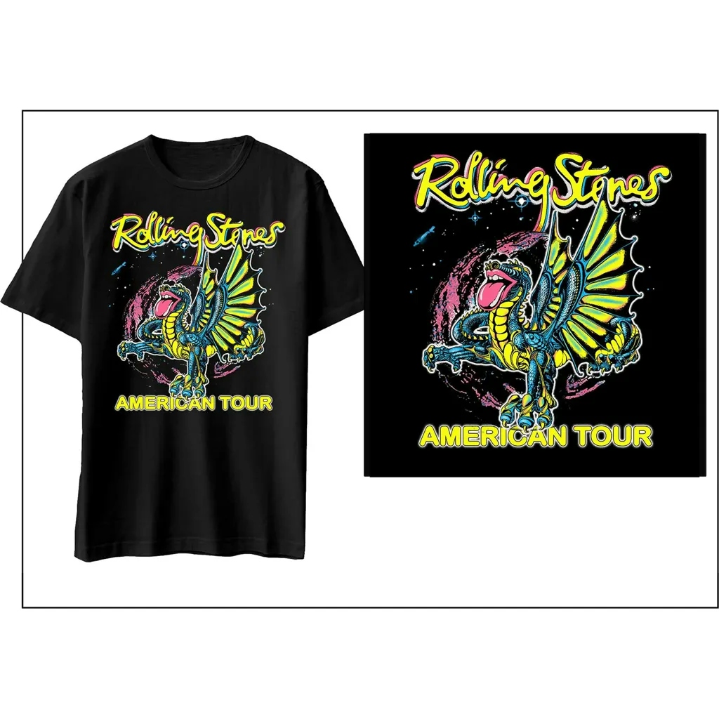 Album artwork for Unisex T-Shirt American Tour Dragon by The Rolling Stones