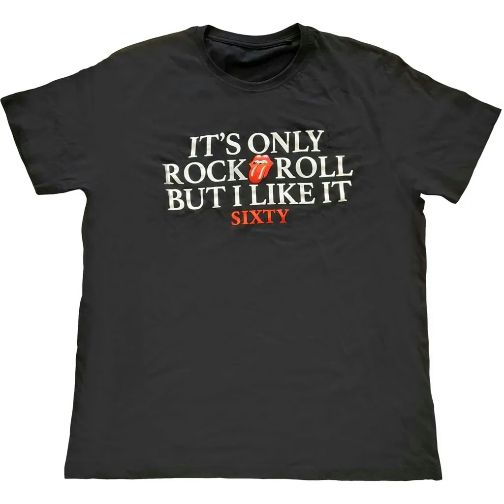 Album artwork for Unisex T-Shirt Sixty It's only R&R but I like it Foiled by The Rolling Stones