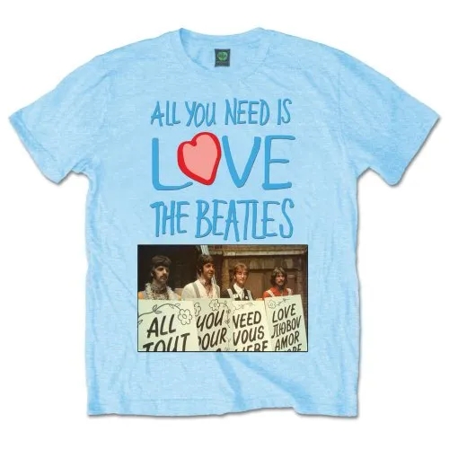 Album artwork for Unisex T-Shirt All you need is love Play Cards by The Beatles