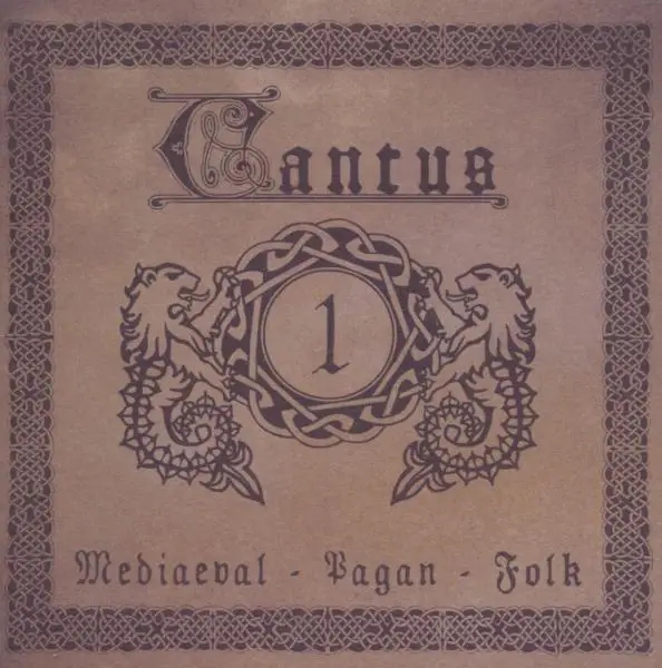 Album artwork for Cantus 1: Mediaeval Pagan Folk by Various