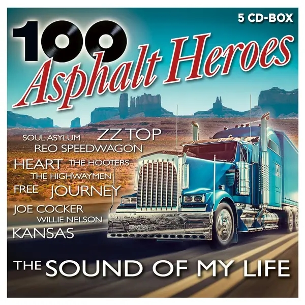 Album artwork for 100 Hits Asphalt Heroes by Various