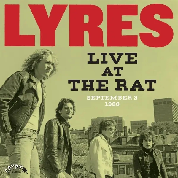 Album artwork for Live At The Rat,September 3 1980 by Lyres
