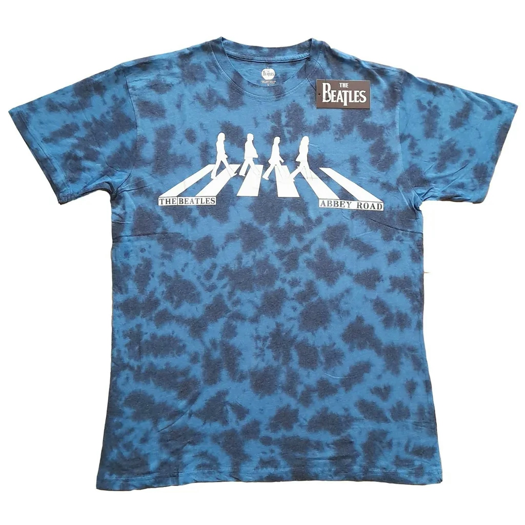 Album artwork for Unisex T-Shirt Abbey Road Crossing Dip Dye, Dye Wash by The Beatles