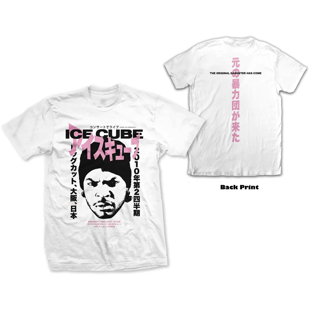 Album artwork for Unisex T-Shirt Beanie Kanji Back Print by Ice Cube