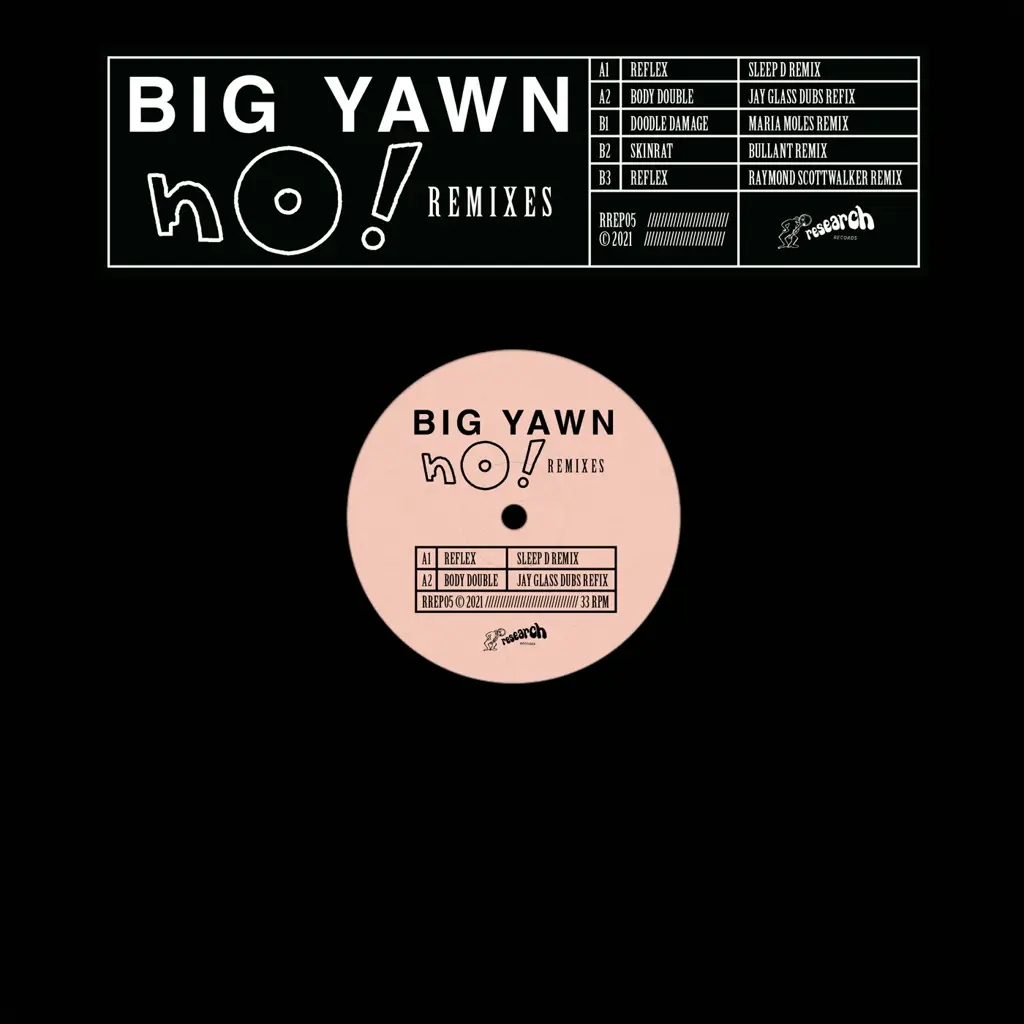 Album artwork for No! Remixes by Big Yawn