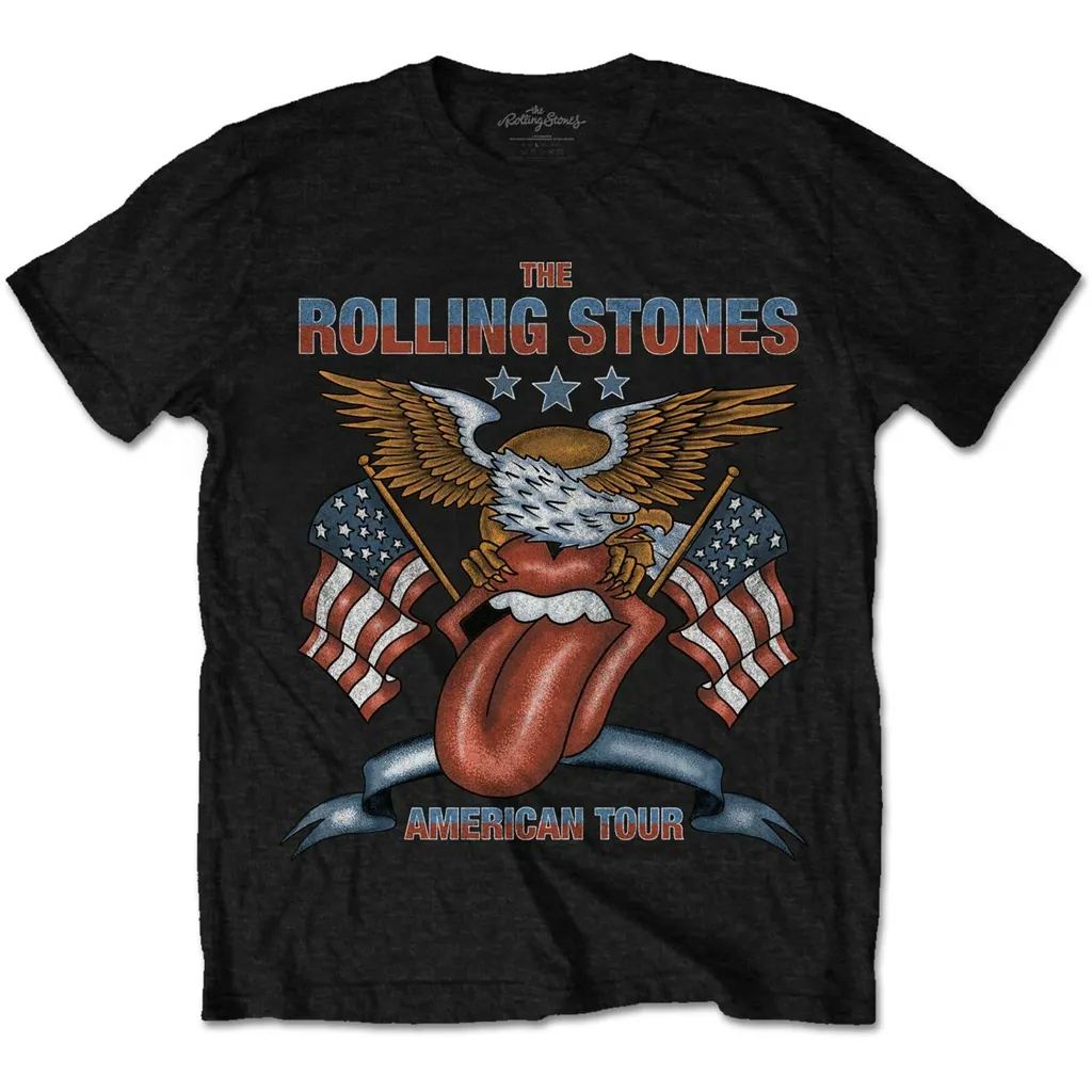 Album artwork for Unisex T-Shirt USA Tour Eagle by The Rolling Stones