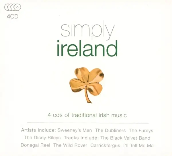 Album artwork for Simply Ireland by Various