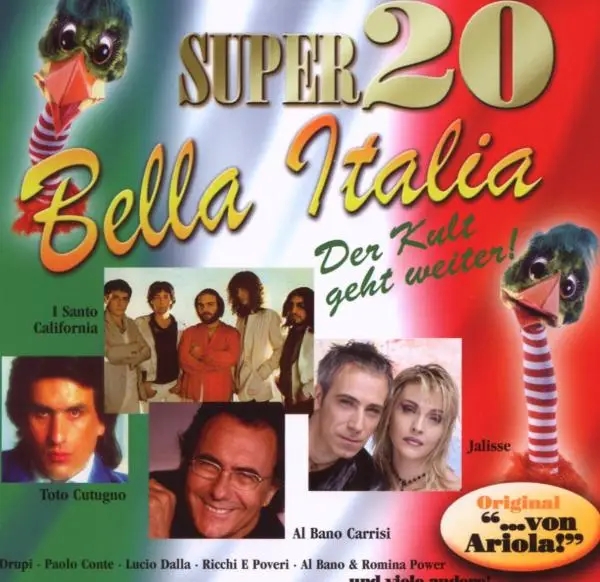 Album artwork for Super 20-Bella Italia by Various