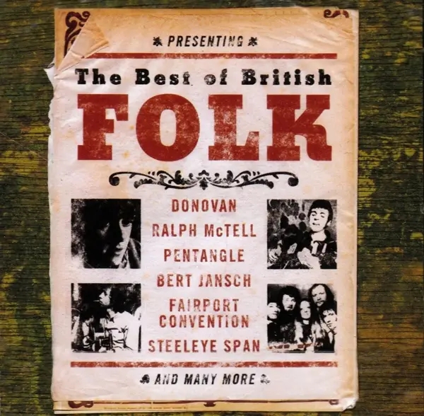 Album artwork for The Best of British Folk by Various