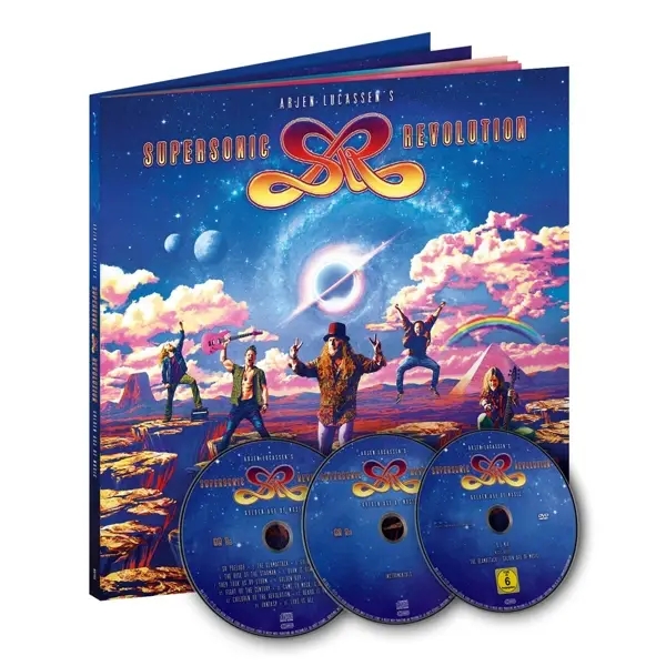 Album artwork for Golden Age Of Music by Arjen Lucassen's Supersonic Revolution