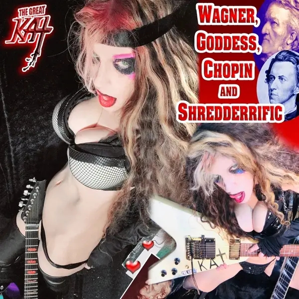 Album artwork for Wagner,Goddess,Chopin And Shredderrific by The Great Kat