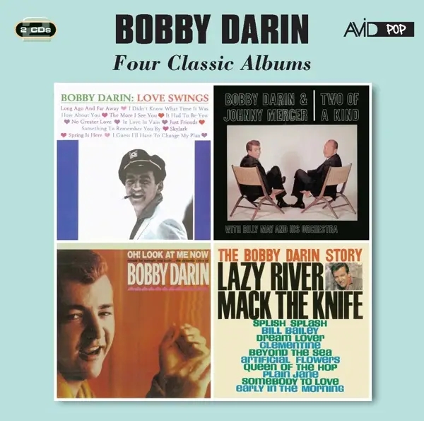 Album artwork for 4 Classic Albums by Bobby Darin