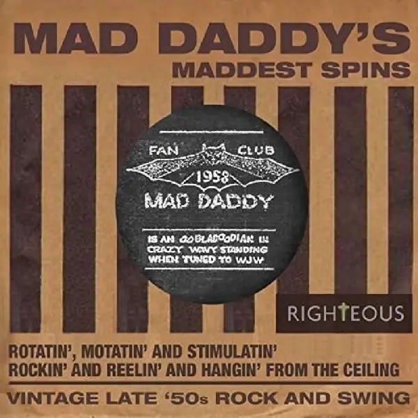 Album artwork for Mad Daddy's Maddest Spins by Various
