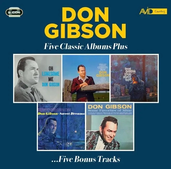 Album artwork for Five Classic Albums Plus by Don GIBSON
