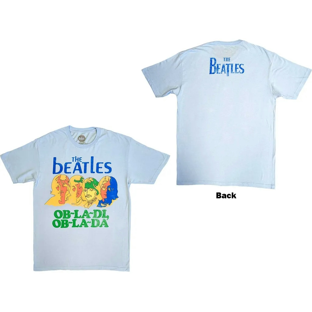 Album artwork for Unisex T-Shirt Ob-La-Di Back Print by The Beatles