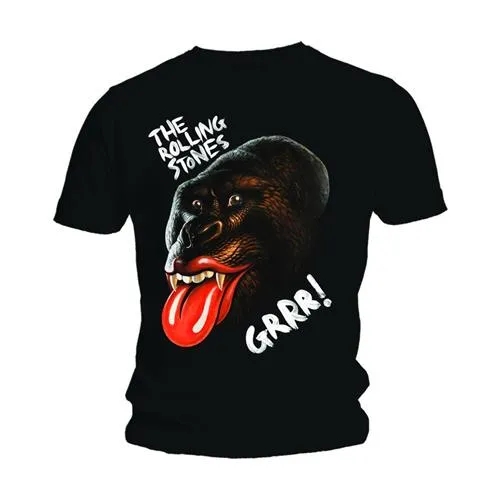 Album artwork for Unisex T-Shirt Grrr Black Gorilla by The Rolling Stones