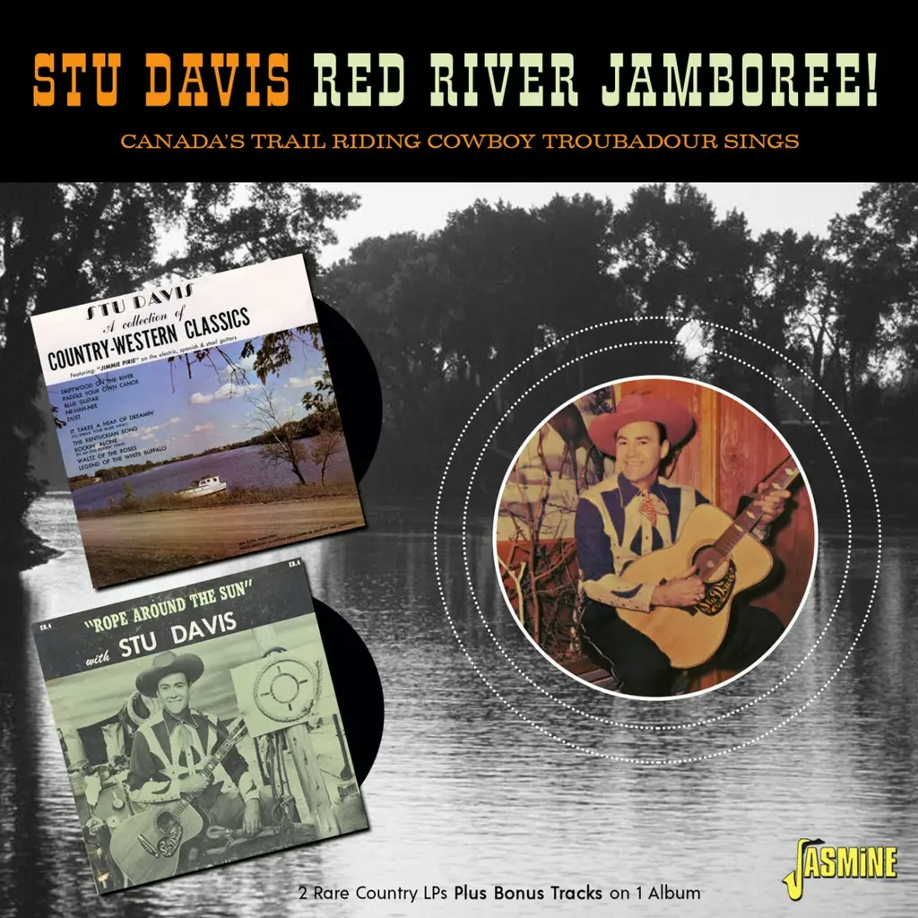 Album artwork for Red River Jamboree! Canada's Trail Riding Cowboy Troubadour Sings by Stu Davis