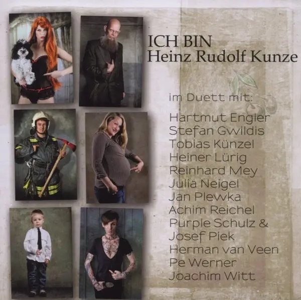 Album artwork for Ich bin-im Duett mit by Heinz Rudolf Kunze
