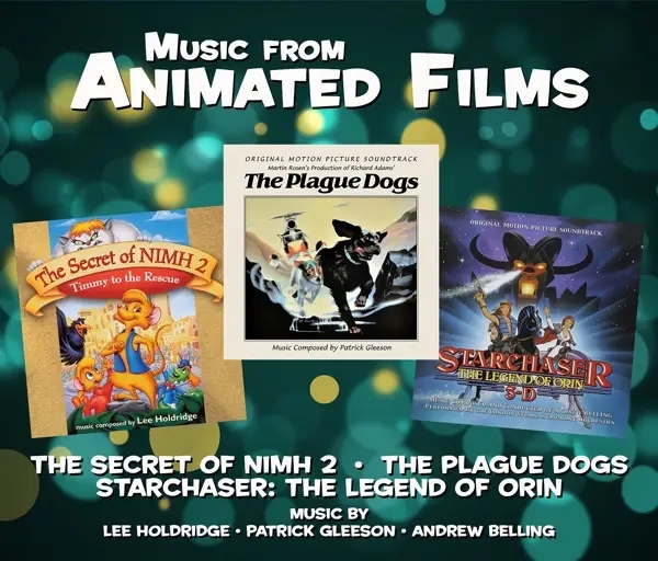 Album artwork for Music from Animated Films by Various