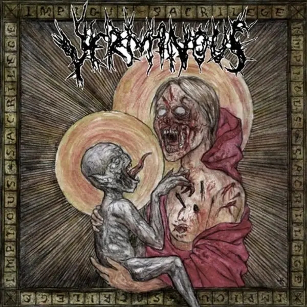 Album artwork for Impious sacrilege by Verminous